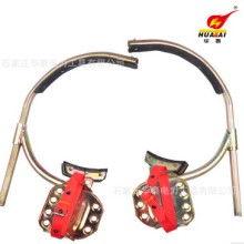 脚扣爬杆技巧视频,轻松掌握高空作业安全技能